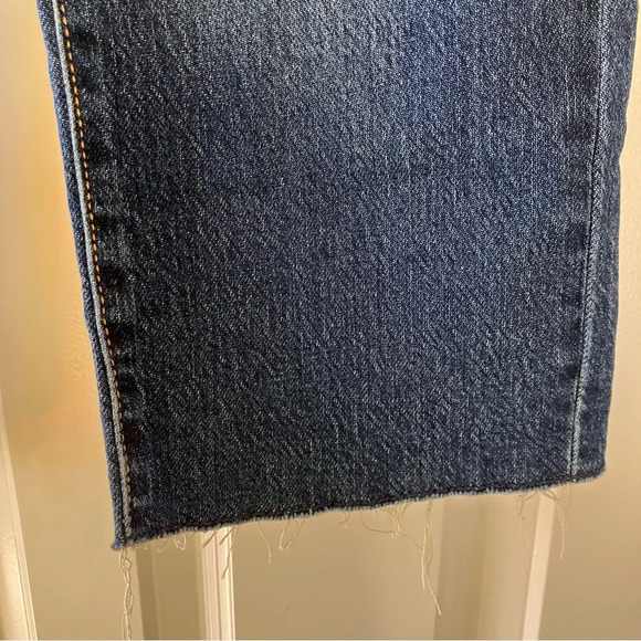 🐱 NWT Cat & Jack Girl’s Stretch Wide Leg Blue Jeans (6) - Picture 4 of 5